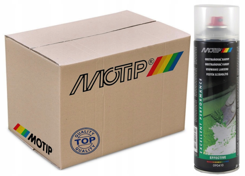 Motip Multi Spray 500ml Zmywacz do lakieru 10 sztuk