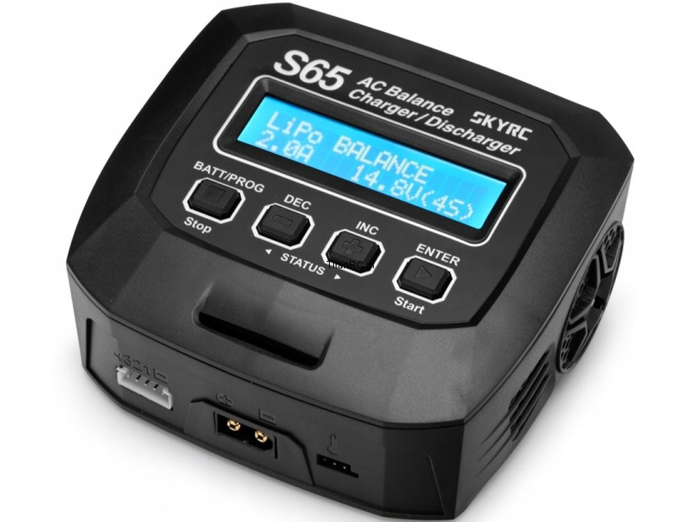 S65 Ac/dc LiPo 2-4s 6A 65W Nabíječka SkyRC 100152