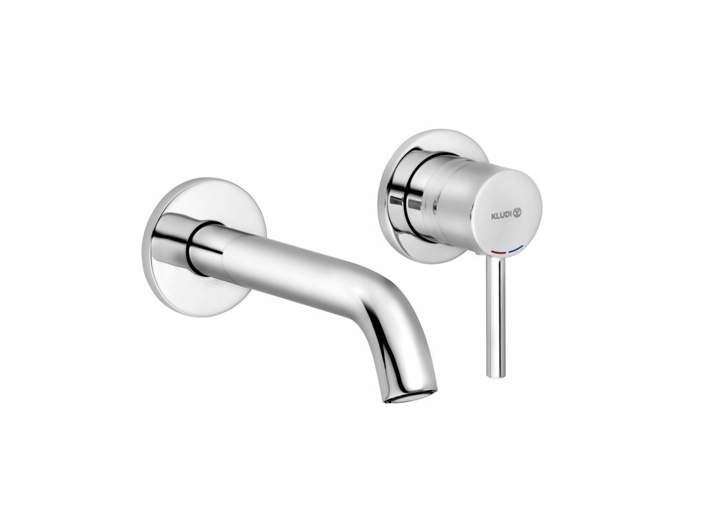 Kludi Bozz Nástěnná umyvadlová baterie chrom 18cm Kludi 382440576