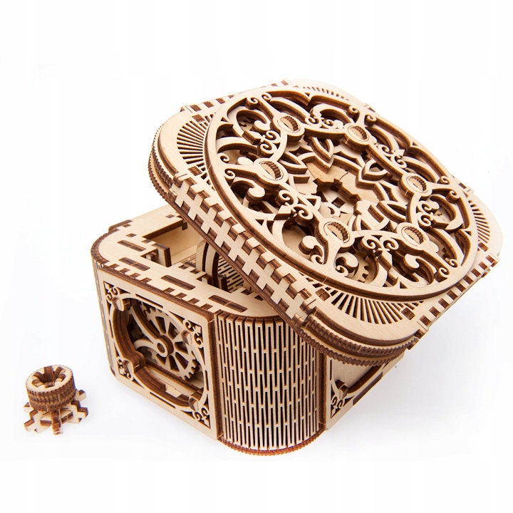 

Ugears Skrzynia Skarbów Puzzle3D Model Mechaniczny