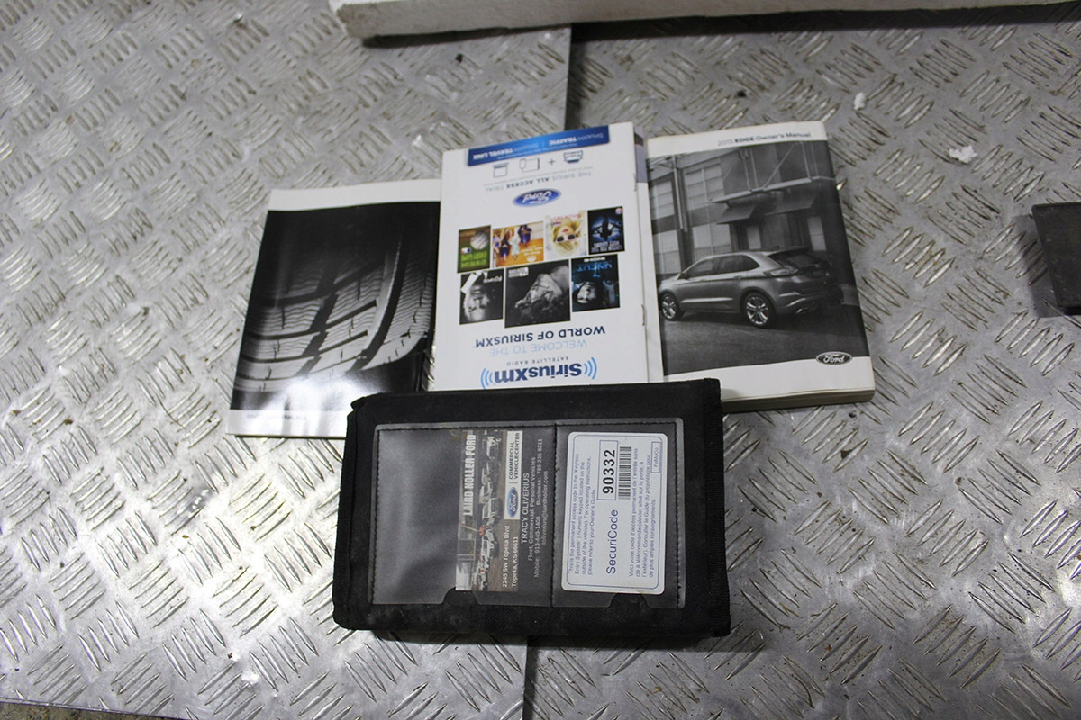 FORD EDGE 2017 США ЧЕХОЛ ИНСТРУКЦИИ КНИГА