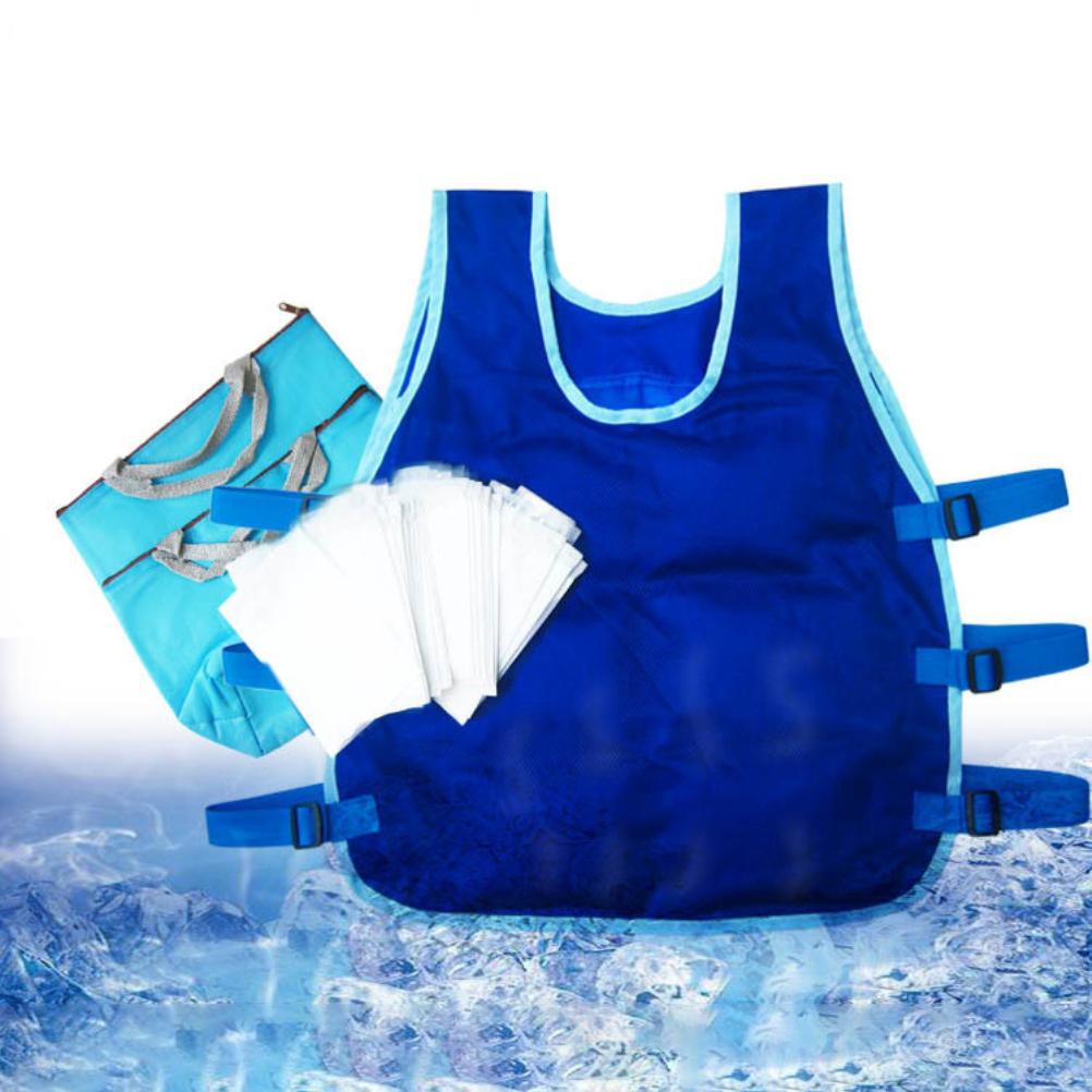 KAMIZELKA LODOWA Z WOREK NA LÓD Producent bez marki
