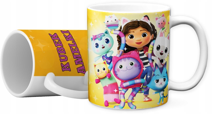 

Koci Domek Gabi Kubek 330 ML Dziecko+imię