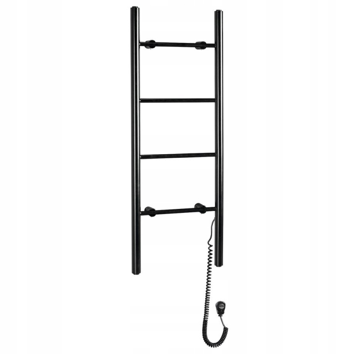 Sapho Karbo elektrická sušička uterákov 400x1120 mm 87 W čierna KB904