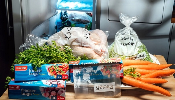 PACLAN Woreczki na Mrożonki z Klipsami 6L x 20 szt Marka Paclan