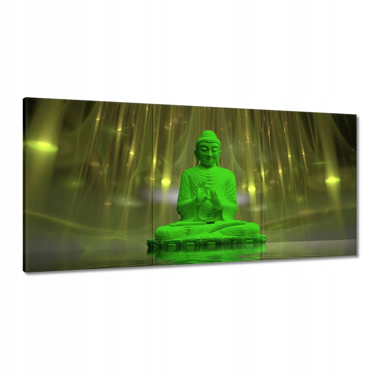 Obrazy 180x90 Zelený Buddha Budhizmus