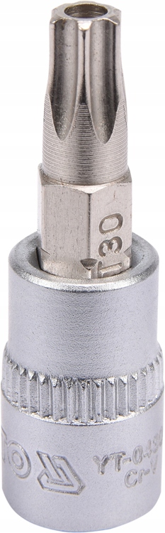 

Klucz Trzpieniowy Torx 1/4" T30 L37MM / YT-04