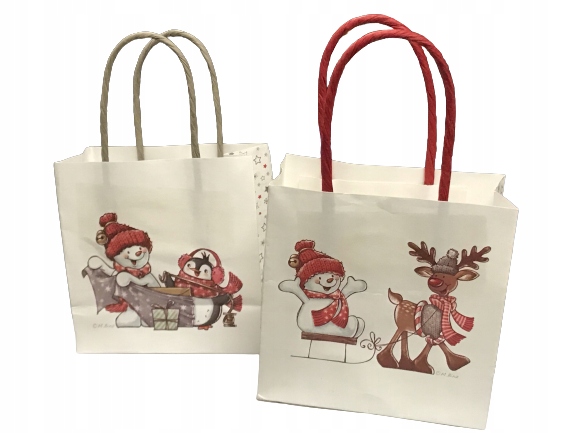 

Torebka świąteczna prezentowa 10x10,5cm 24szt