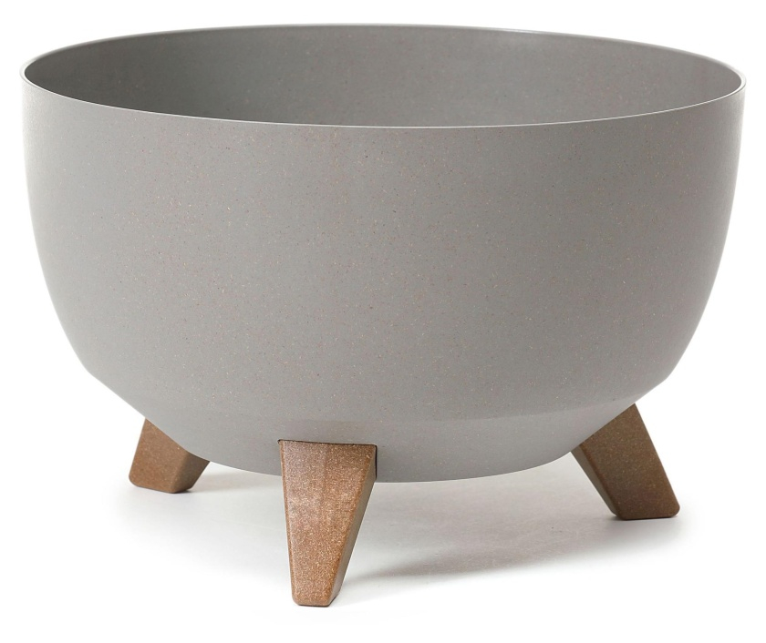 Doniczka Misa ROMA ECO-Wood 400 szary