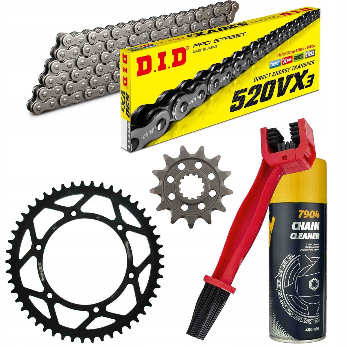 ZDRFEM0365-808:41.44034 - SUZUKI DR-с DRZ 400 SM 05-19 комплект привода SPX