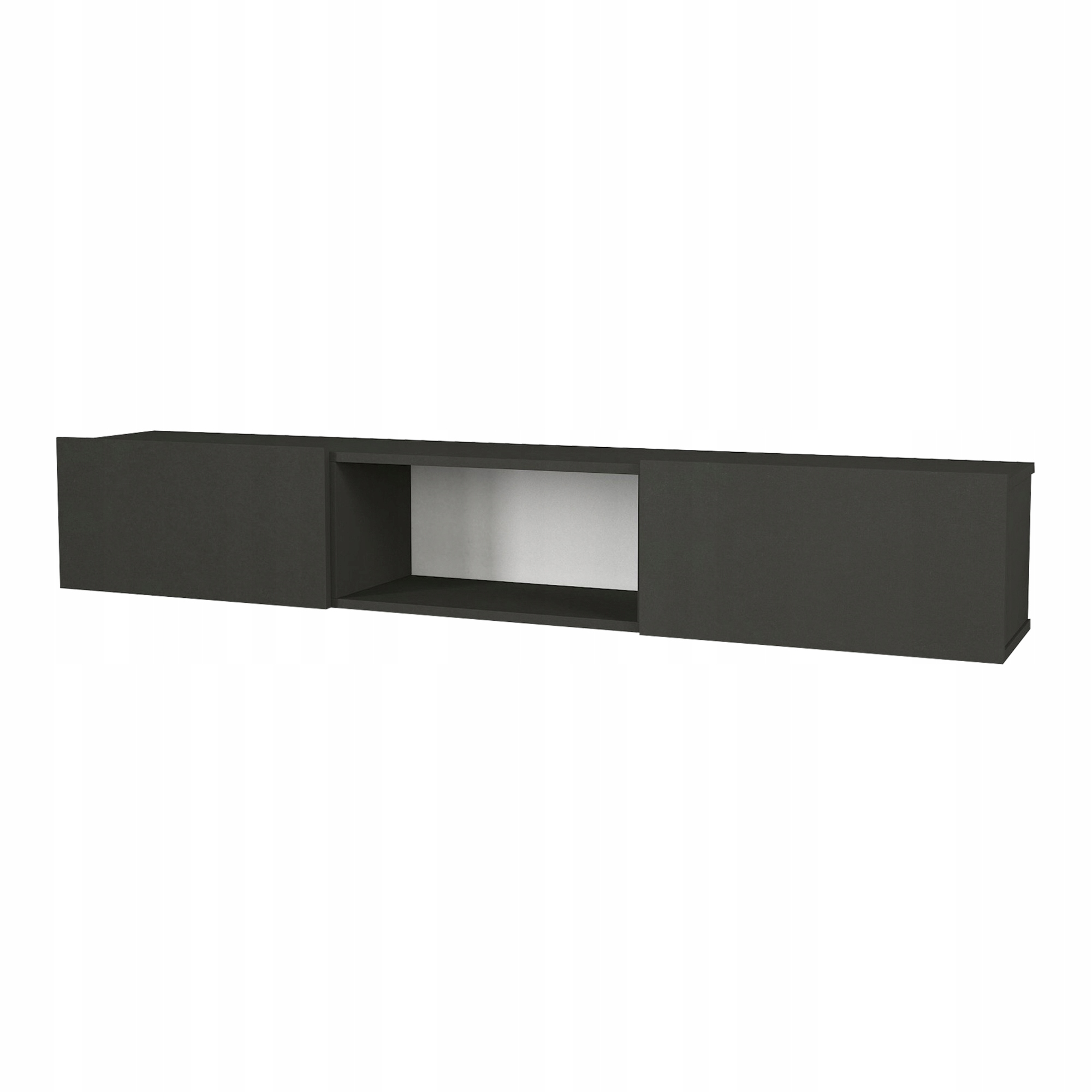 Rtv skříňka Paltamo 180x31x29,5 cm Antracit [en.casa]