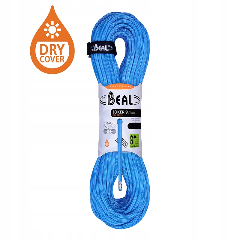 Beal Joker 9,1mm Unicore Dry Cover modrá