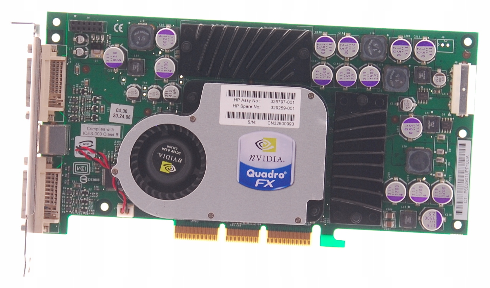 Karta graficzna NVIDIA Quadro FX 2000 GDDR2