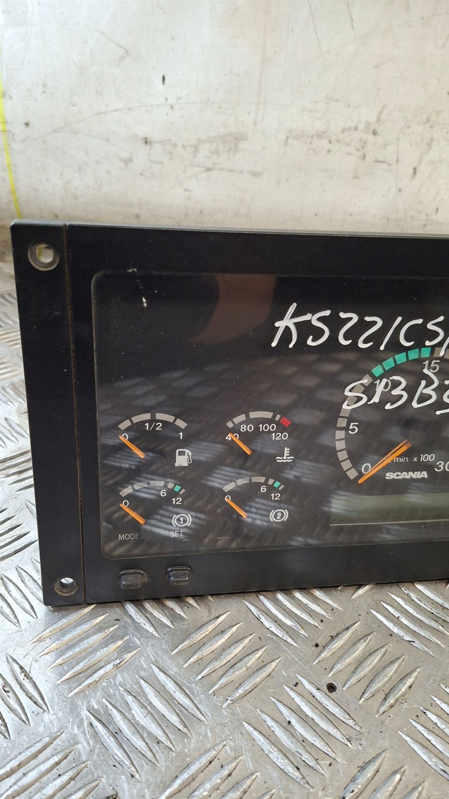 dials dials SCANIA IRIZAR