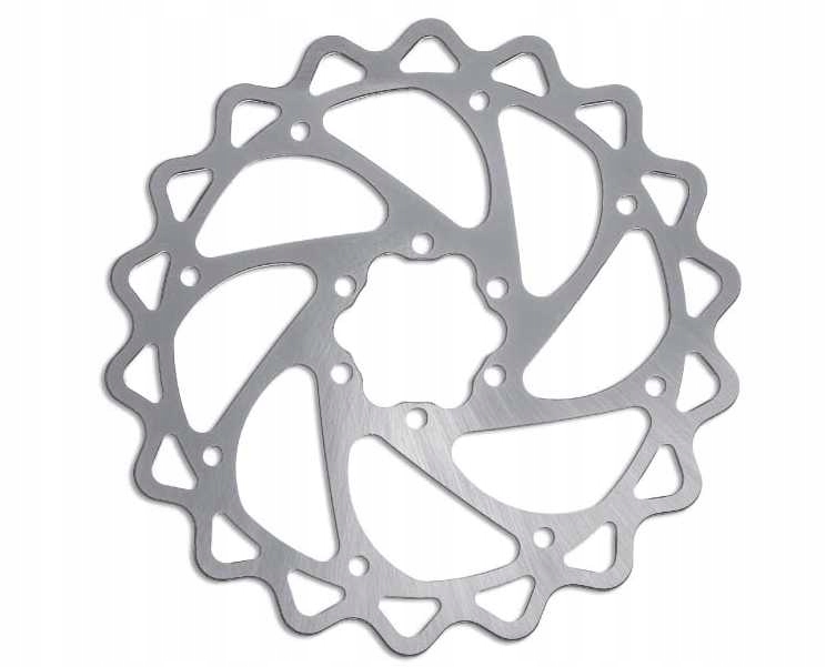 Tarcza Hamulcowa ALLIGATOR IWAWE 180mm Mocowanie 6 śrub (IS)