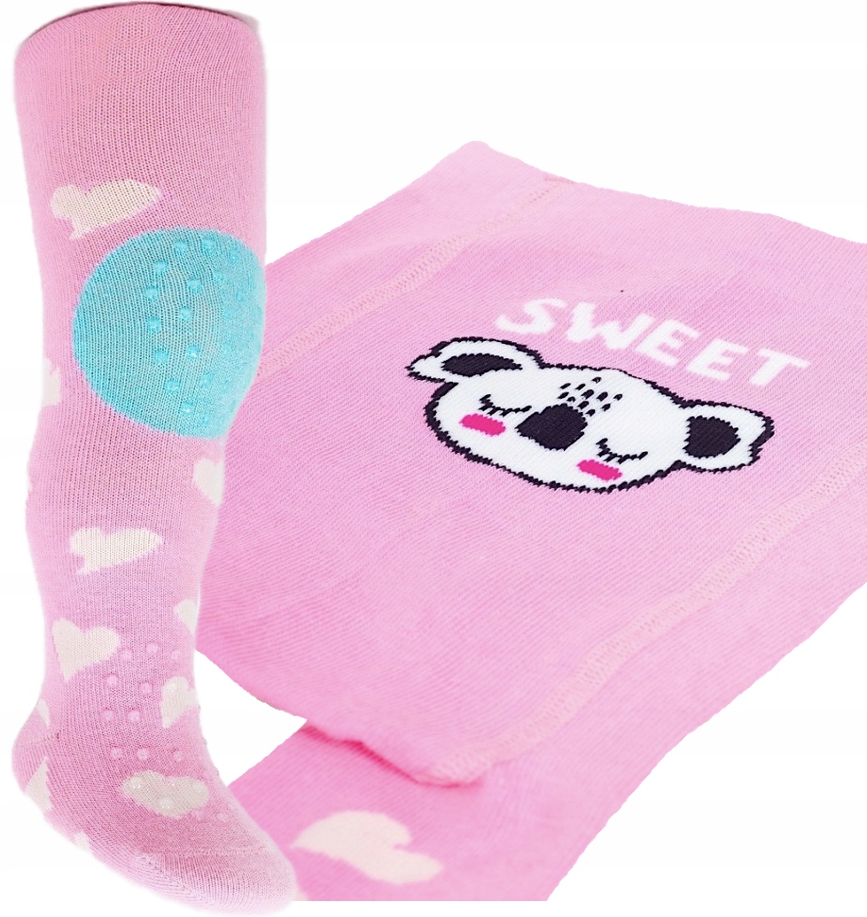 RAJSTOPY RAJSTOPKI ANTYPOŚLIZGOWE RAJTUZY DO RACZKOWANIA 3xABS 74/80