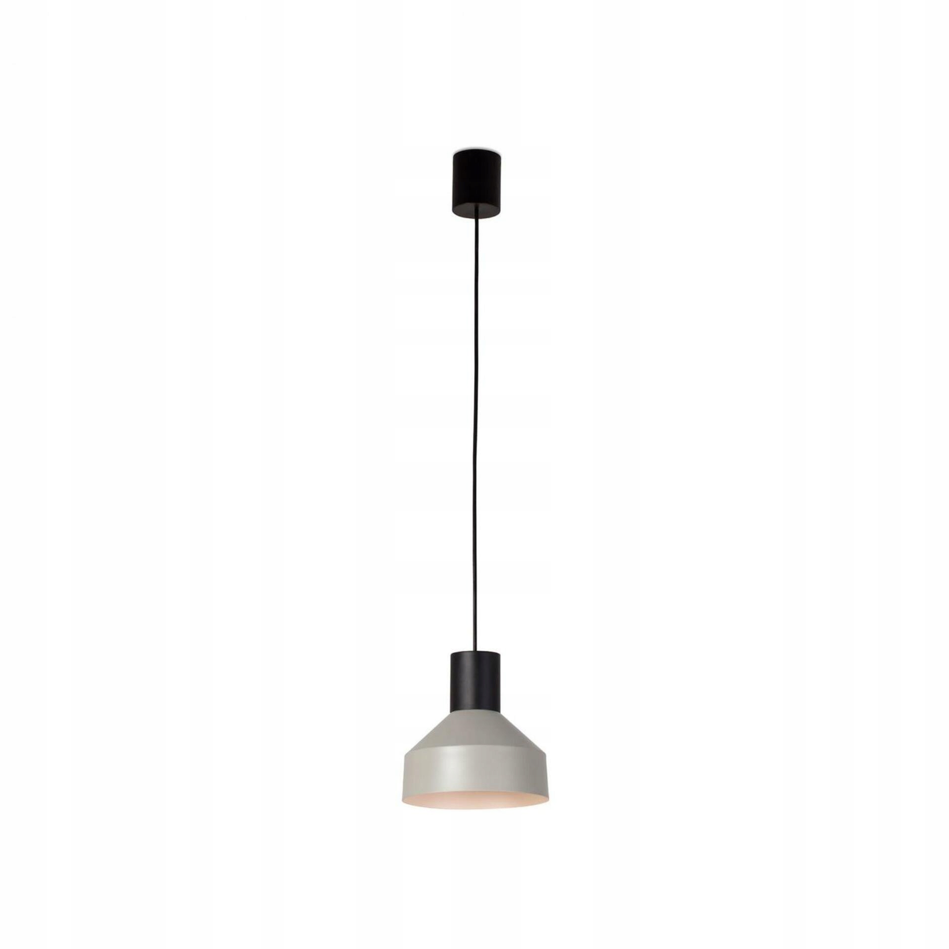 Faro Kombo 200 závěsné svítidlo šedé, industriální design, E27, ocel
