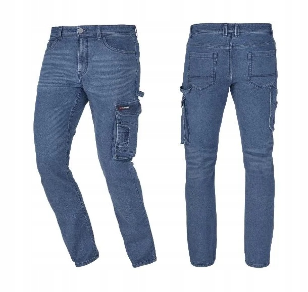 Spodnie robocze męskie Jeansy niebieskie Parkside rozmiar 54 (38/32)