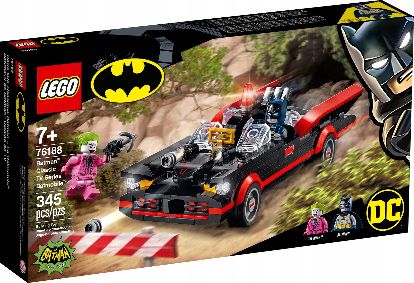 Lego Klasický televizní seriál Batman Batmobils č. 76188