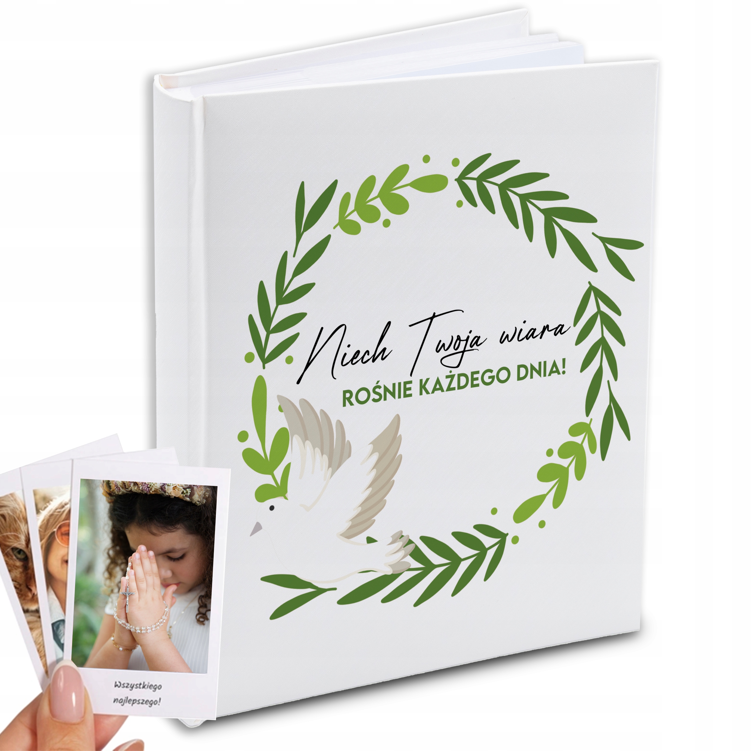 Album na fotografie Nechte svou víru růst Památka Svaté Přijímání