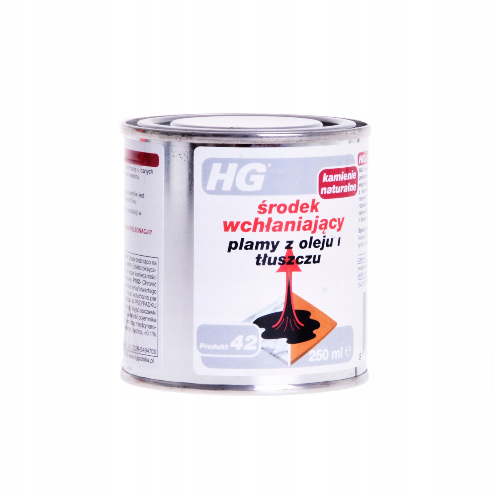 

Hg środek wchłaniający plamy z oleju tłuszczu