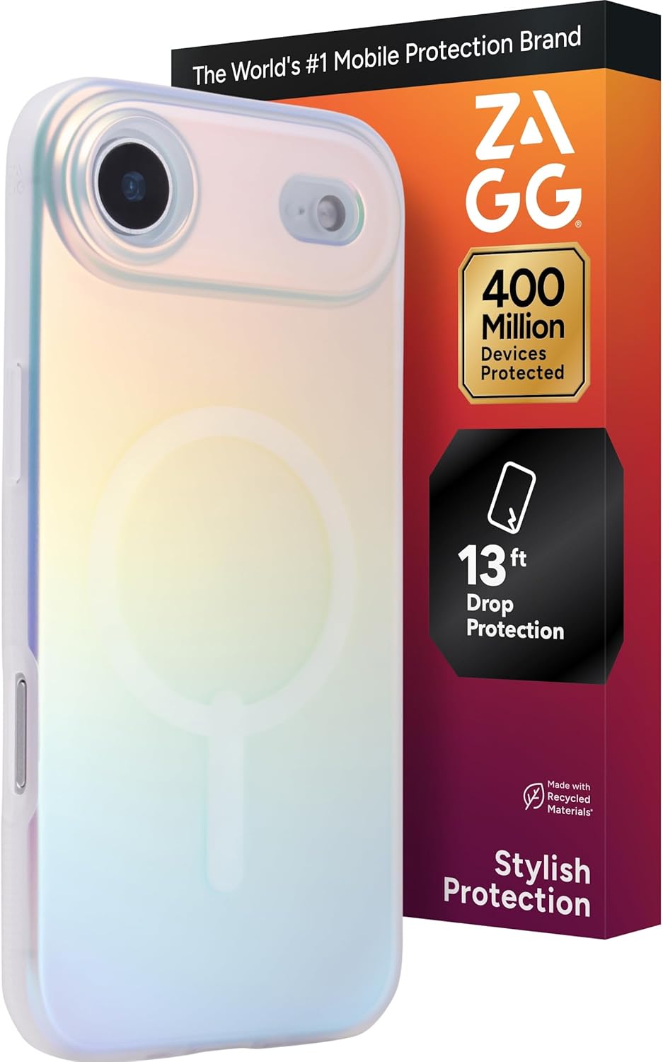 Pouzdro Zagg pro iPhone 17 Air, obal MagSafe, matné pouzdro, překryvné pouzdro, kryt