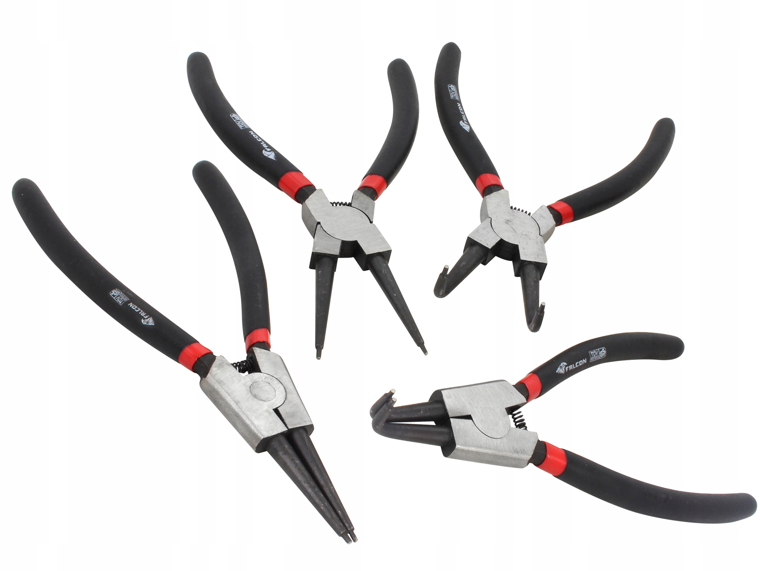 

Szczypce Segera 7'' Do Pierścieni - 180mm, 4szt.