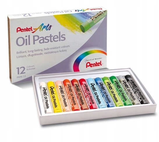 

Pentel Kultowe Pastele Olejne