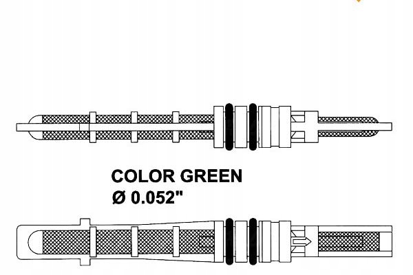 DYSZA DŁAWIĄCA ZIELONA Producent części NRF