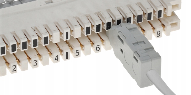 Wtyk pomiarowy 4P lutowany do łączówek LSA/KRONE Kod producenta 41573