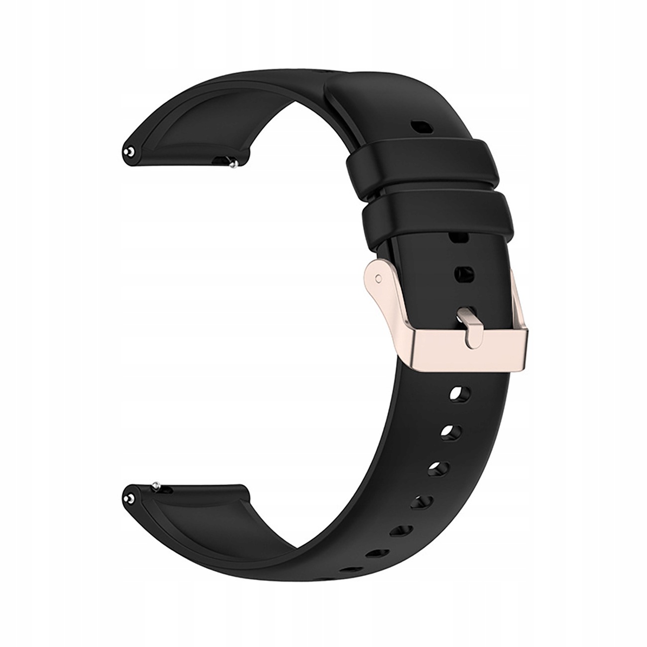 Pasek silikonowy do Xiaomi Mi Watch Amazfit Gtr 47mm czarny