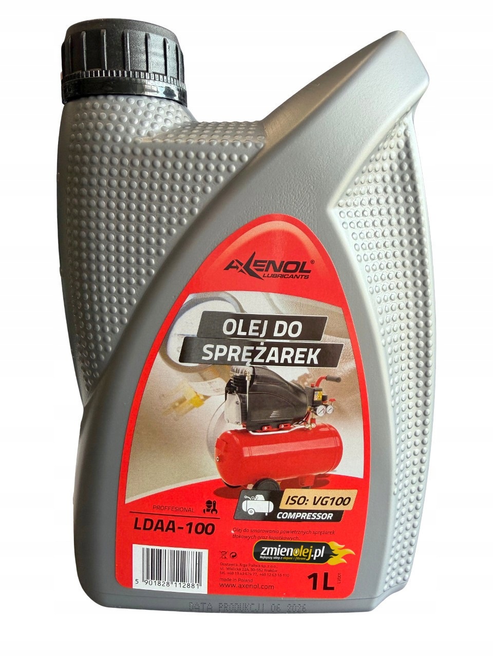 Olej kompresorowy Axenol 1L Olej do sprężarek, kompresorów