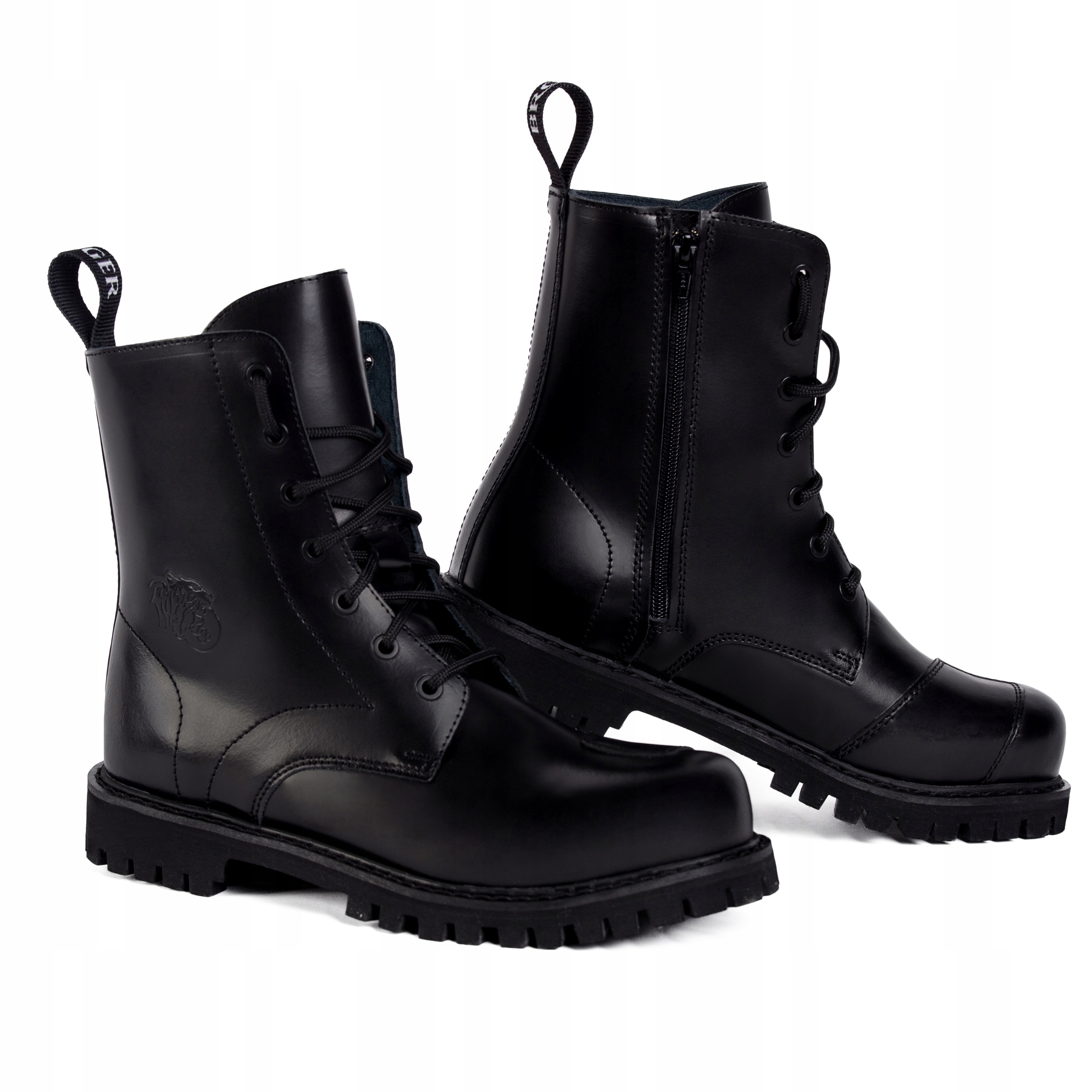 BUTY SKÓRZANE BROGER MONTANA BLACK 38
