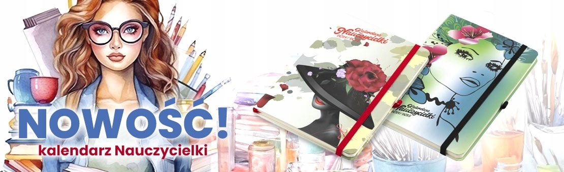 TERMINARZ KALENDARZ NAUCZYCIELA NAUCZYCIELKI PEDAGOGA A5 2024 / 2025 Język publikacji polski