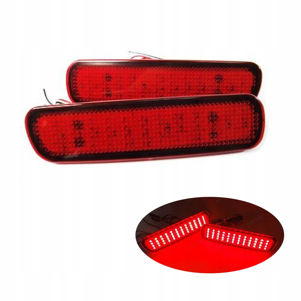 Światło odblaskowe LED tylnego zderzaka dla Toyoty