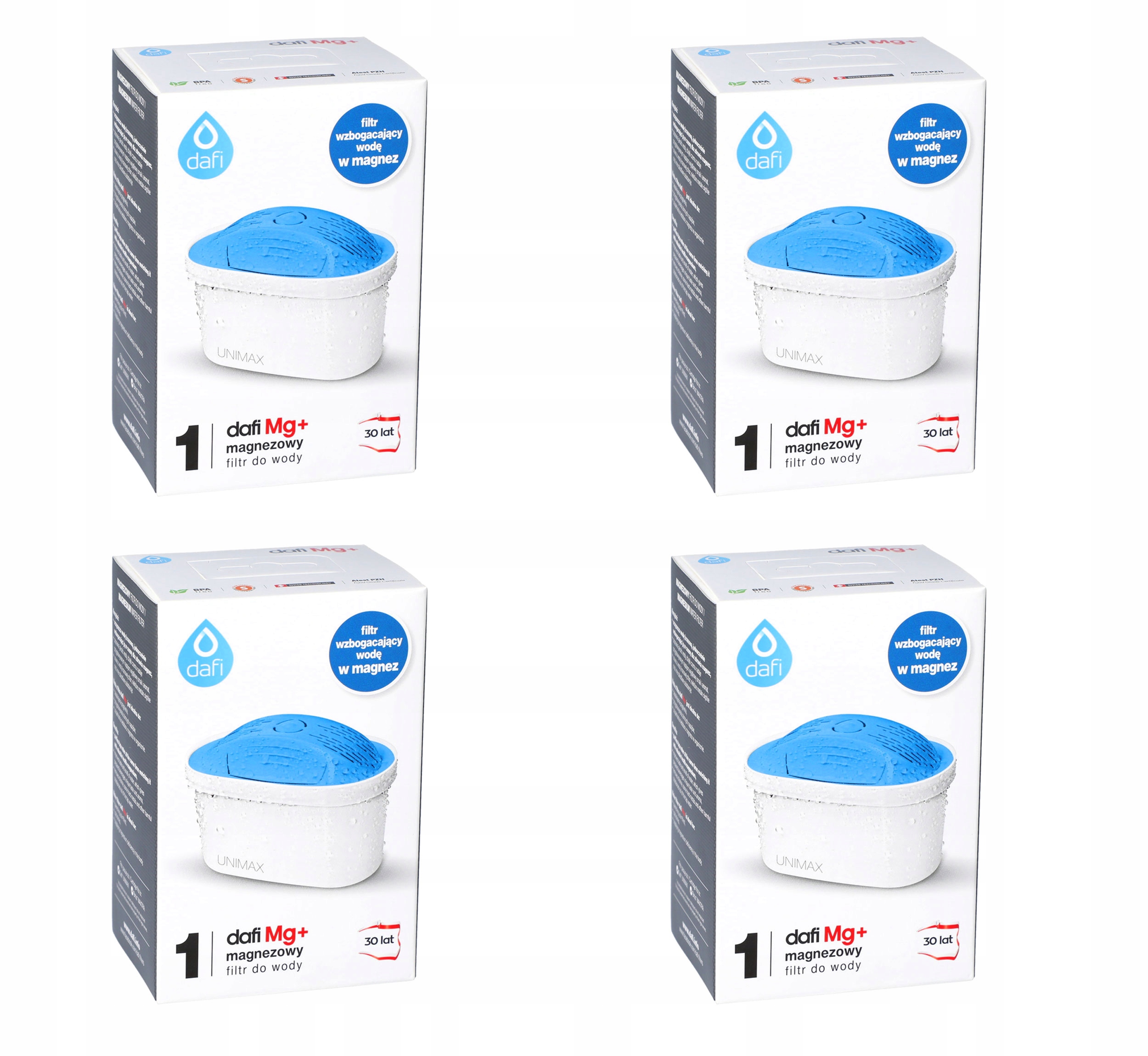 

Filtr Wkład Dafi Unimax Mg+ do Brita Maxtra 4 Szt.