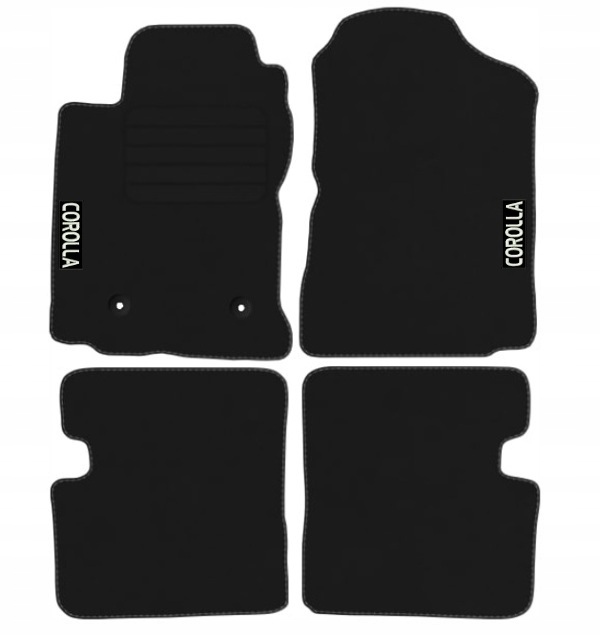 

Dywaniki welurowe Toyota Corolla E12 Własny napis!