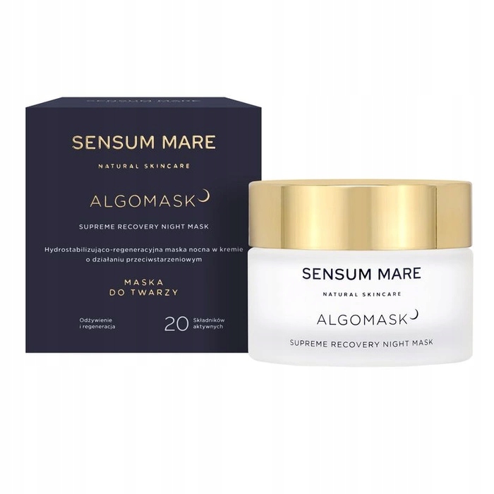 Sensum Mare Algomask Hydrostabilizująco regeneracyjna maska nocna