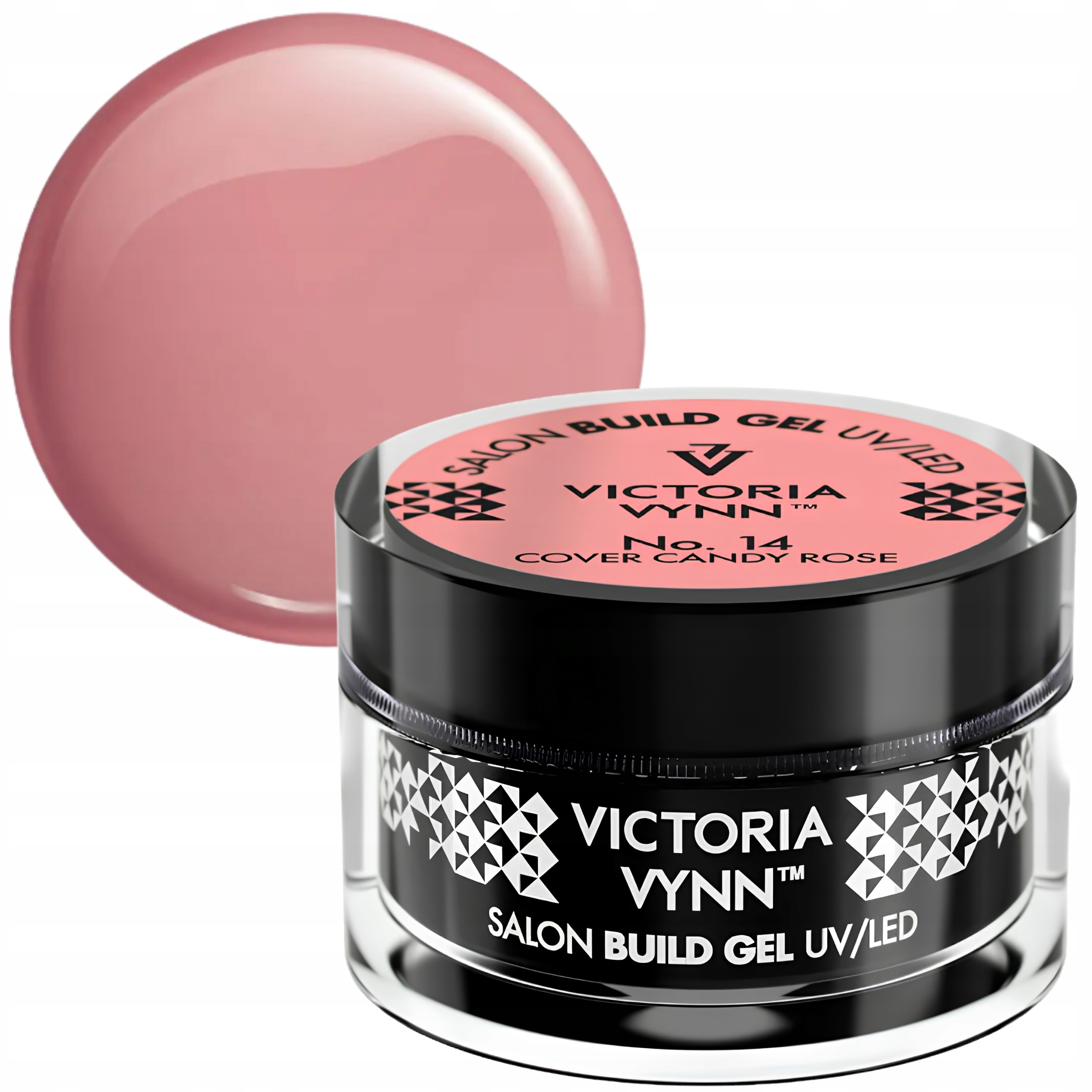 Build Gel 14 Cover Candy Rose Stavební Gel na nehty 50 ml Victoria Vynn