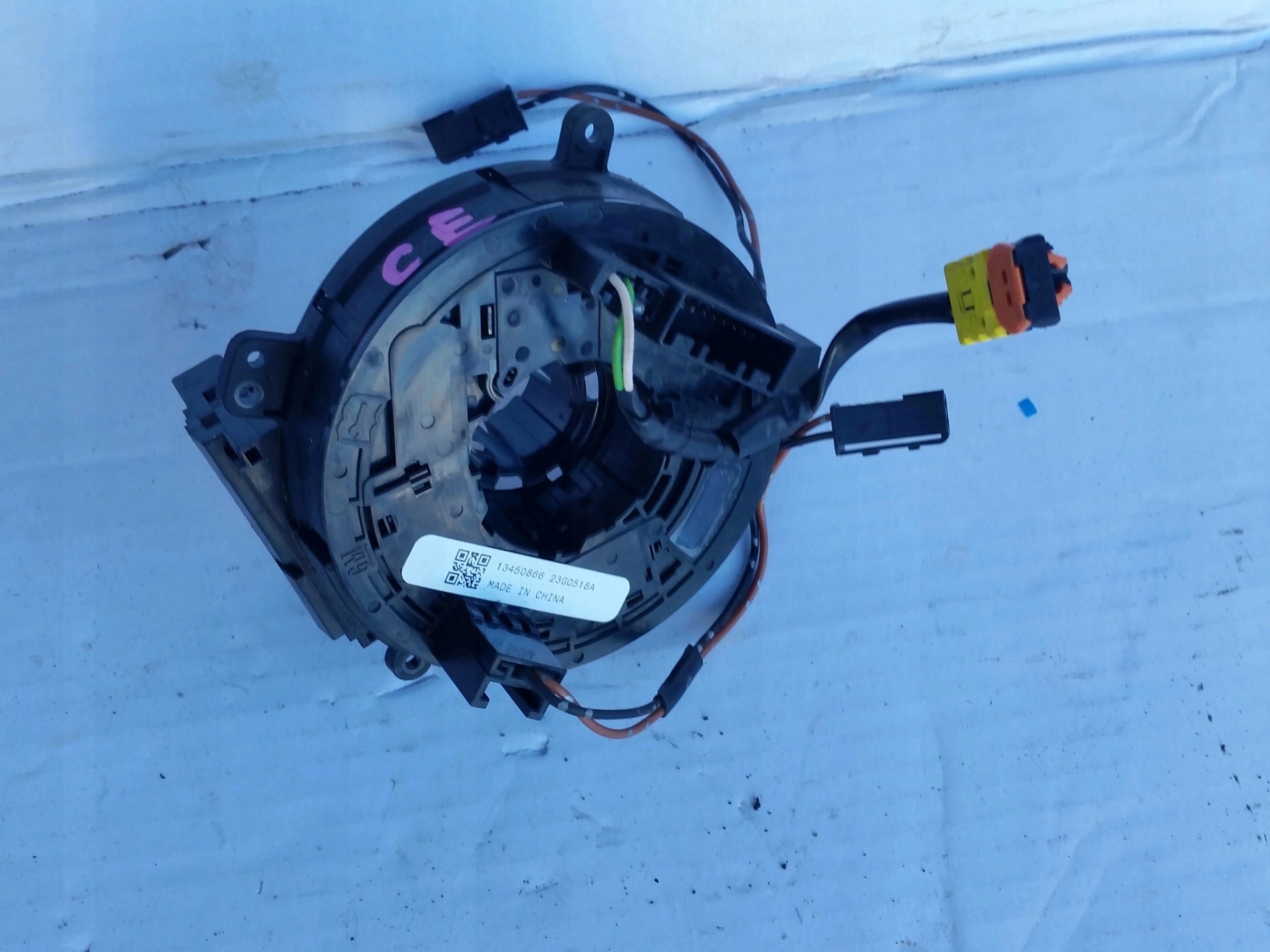 TAŚMA ZWIJAK PODUSZKI KIEROWCY AIRBAG OPEL CORSA E