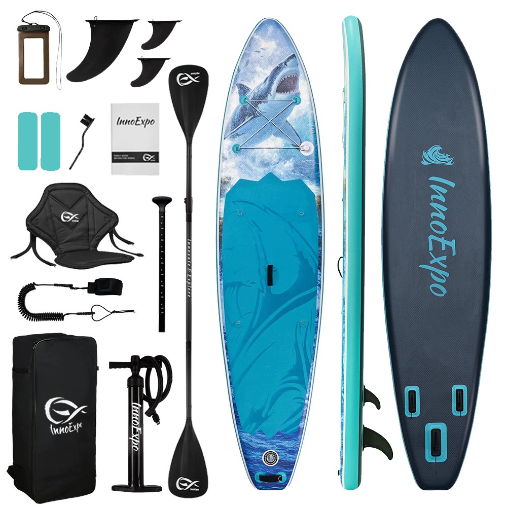 Sup Deska InnoExpo Nafukovací 350 x 83 x 15 CM Nosnost 200 kg Příslušenství