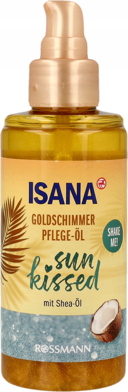 ISANA BRĄZUJĄCY OLEJEK DO CIAŁA Z BROKATEM