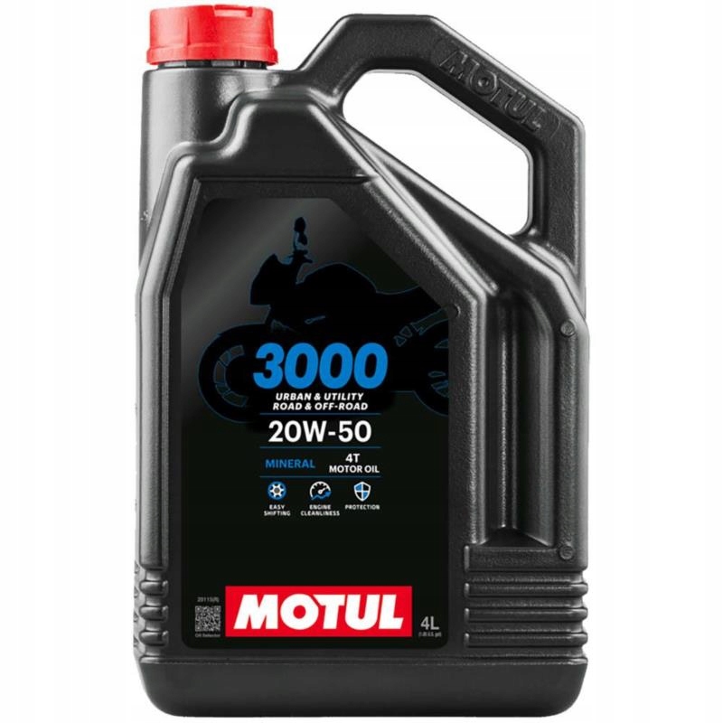 Motul 3000 4T 20W50 4L