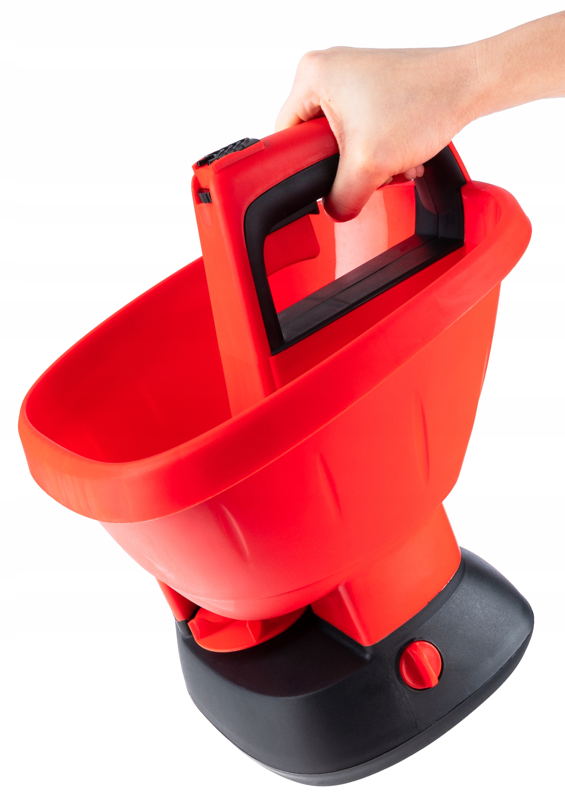 SIEWNIK Automatyczny OGRODOWY ROZSIEWACZ NAWOZU NASION Na BATERIE Marka Gotel