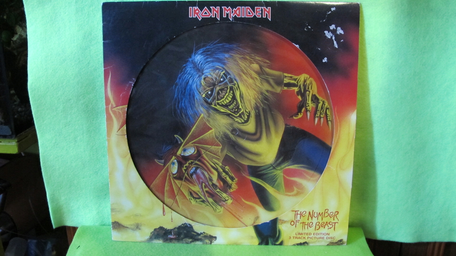 Iron Maiden The Number of the Beast レコード Iron Maiden – The Number Of The Beast / Japan – Karma Music