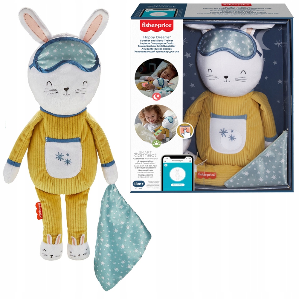 

Fisher Price Królik Usypianka Zaśnij ze mną GMN58