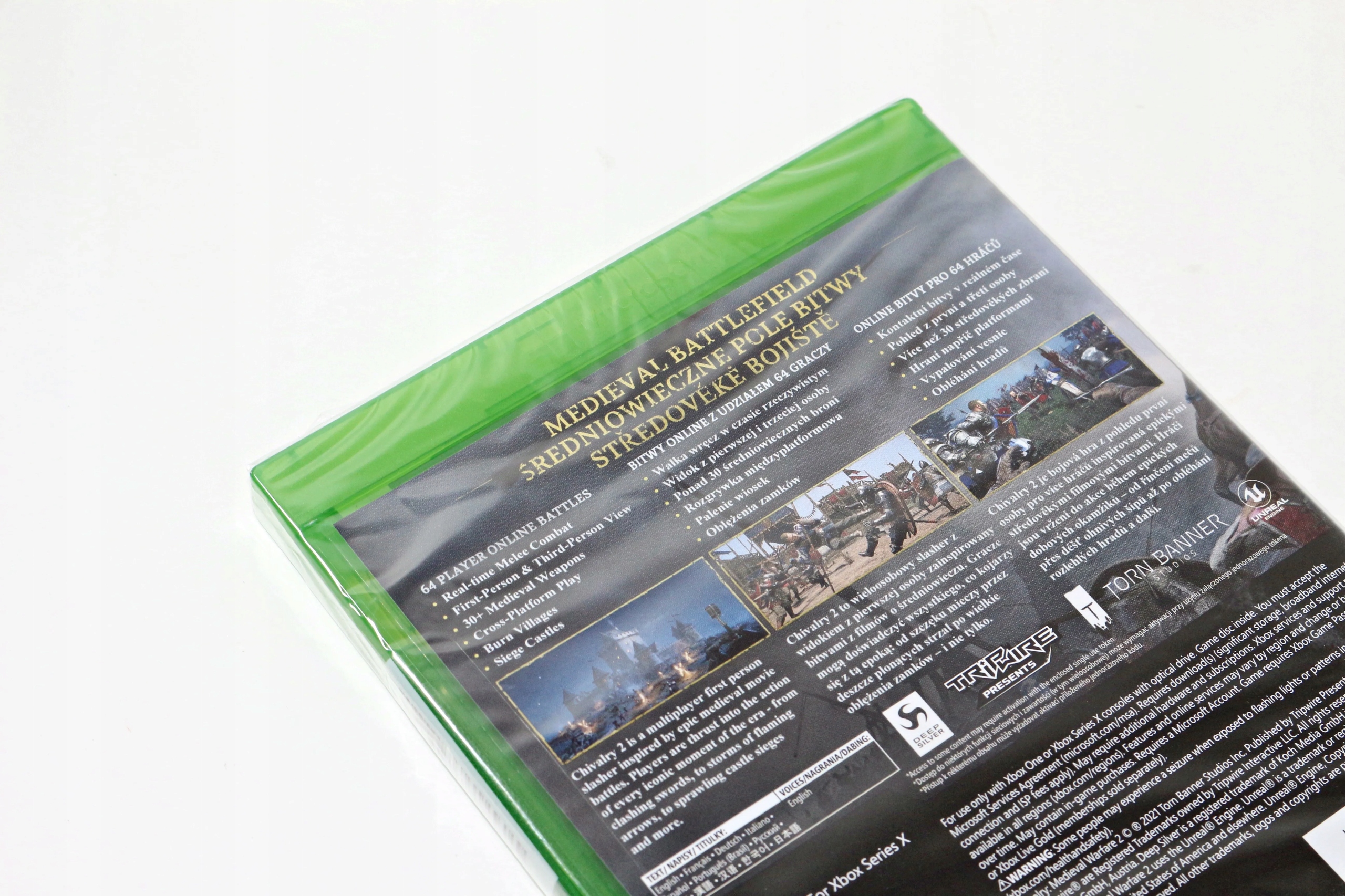Gra CHIVALRY 2 XBOX ONE Microsoft Xbox Series X NOWA PL chivalry II Stan opakowania oryginalne
