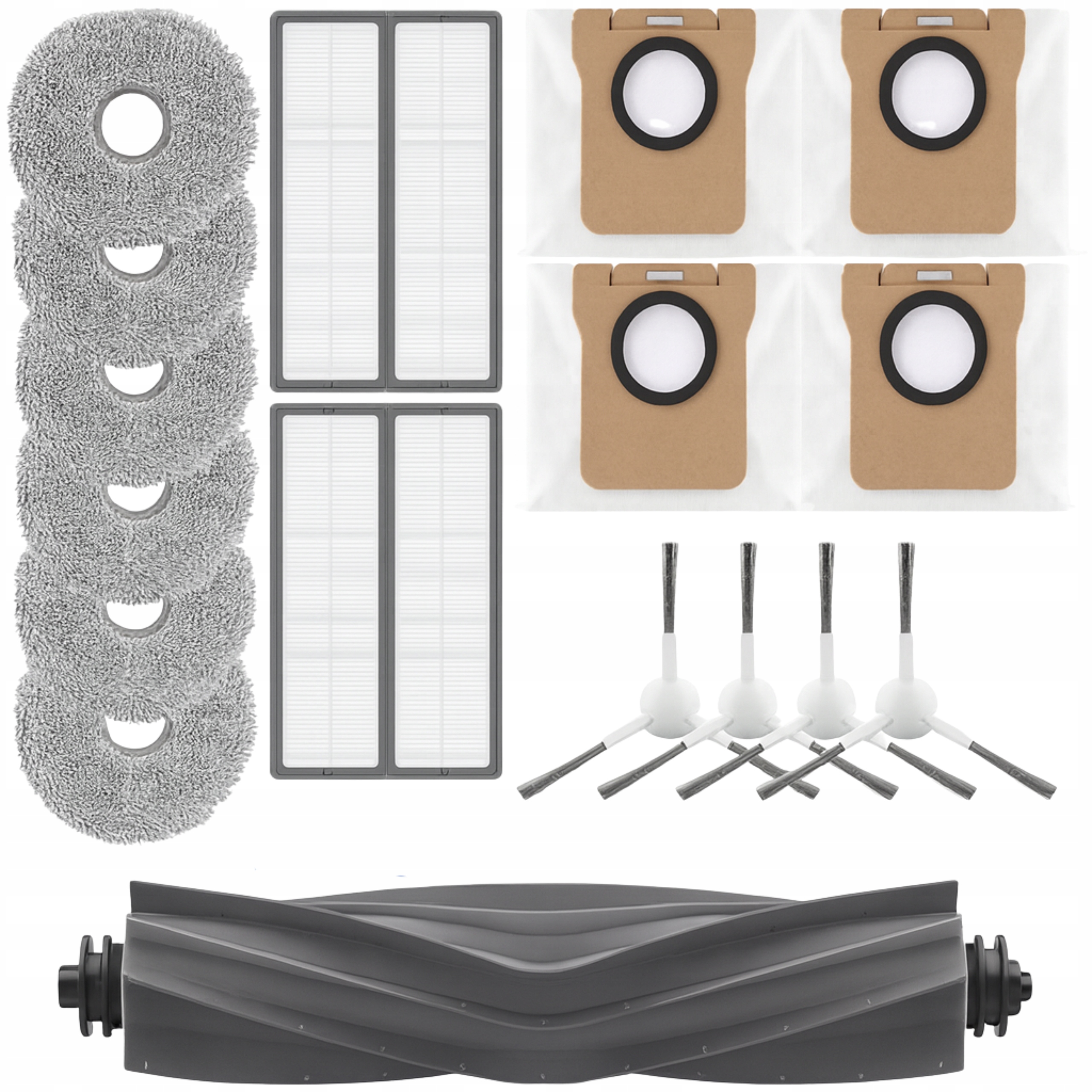 Zestaw Akcesoriów do Dreame L10/L10s Ultra Worki Mopy Filtry Szczotki