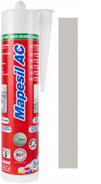 

Mapei Silikon Sanitarny Uszczelniacz Srebrny 111