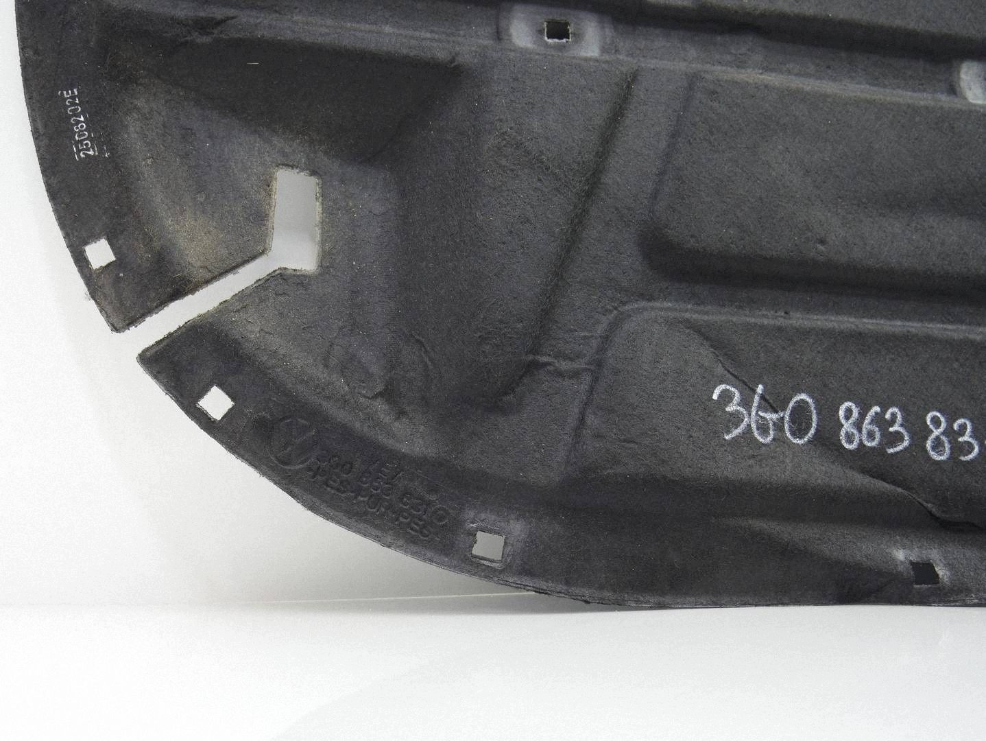 soundproofing PODBITKA bonnets VW PASSAT B8 3G0863831